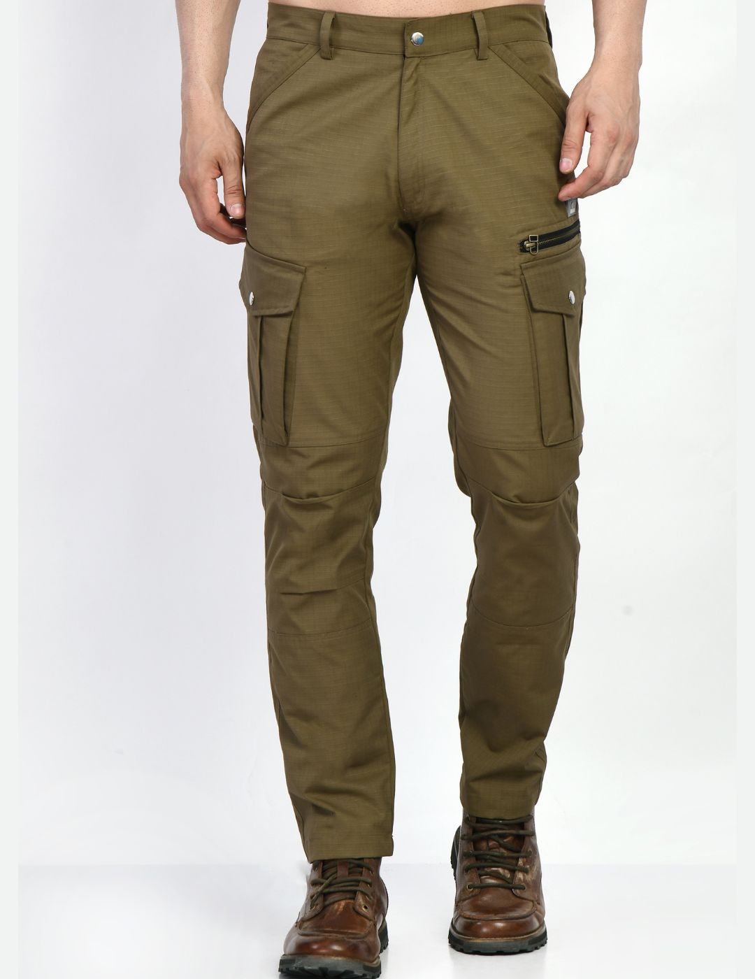 Men's 7-pocket Cargo Pants- Khaki