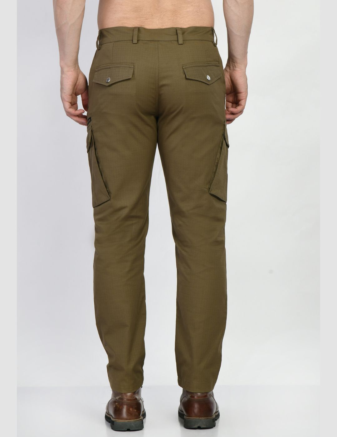 Buy tbase mens Whiskey Cotton Solid Cargo Pant for Men online India