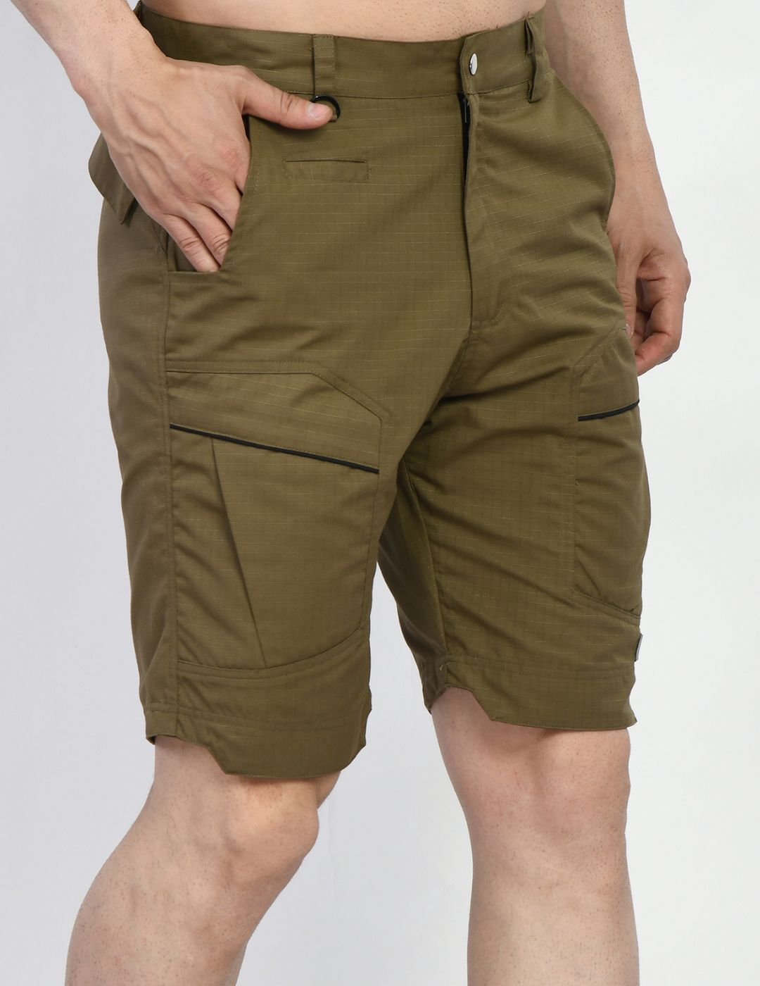 Men's Hiking Cargo Shorts pockets – Trekmonk - Main Image
