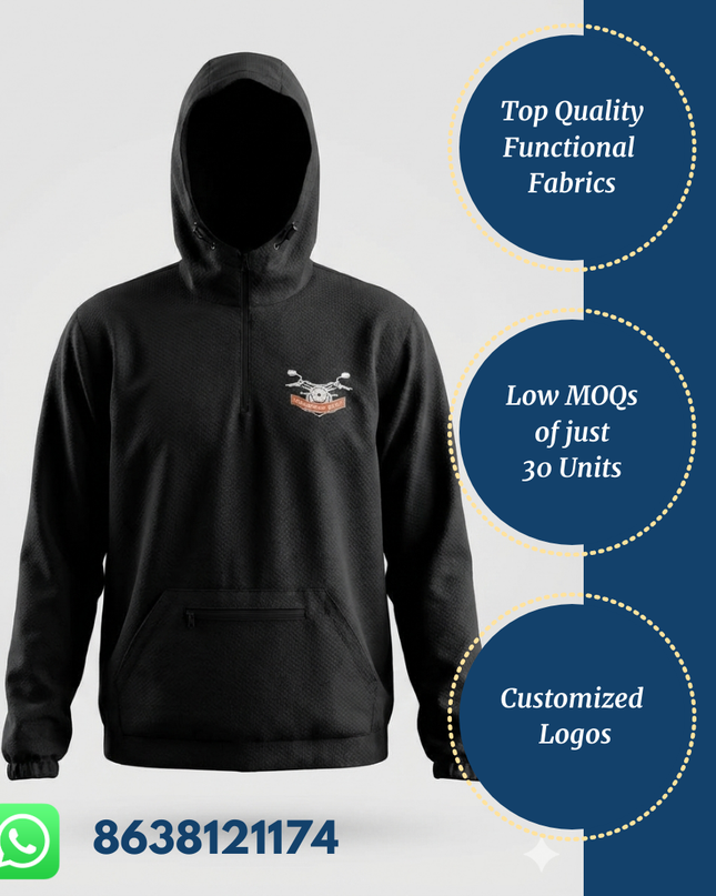 Windcheater Halfzip - MOQ-50 pc