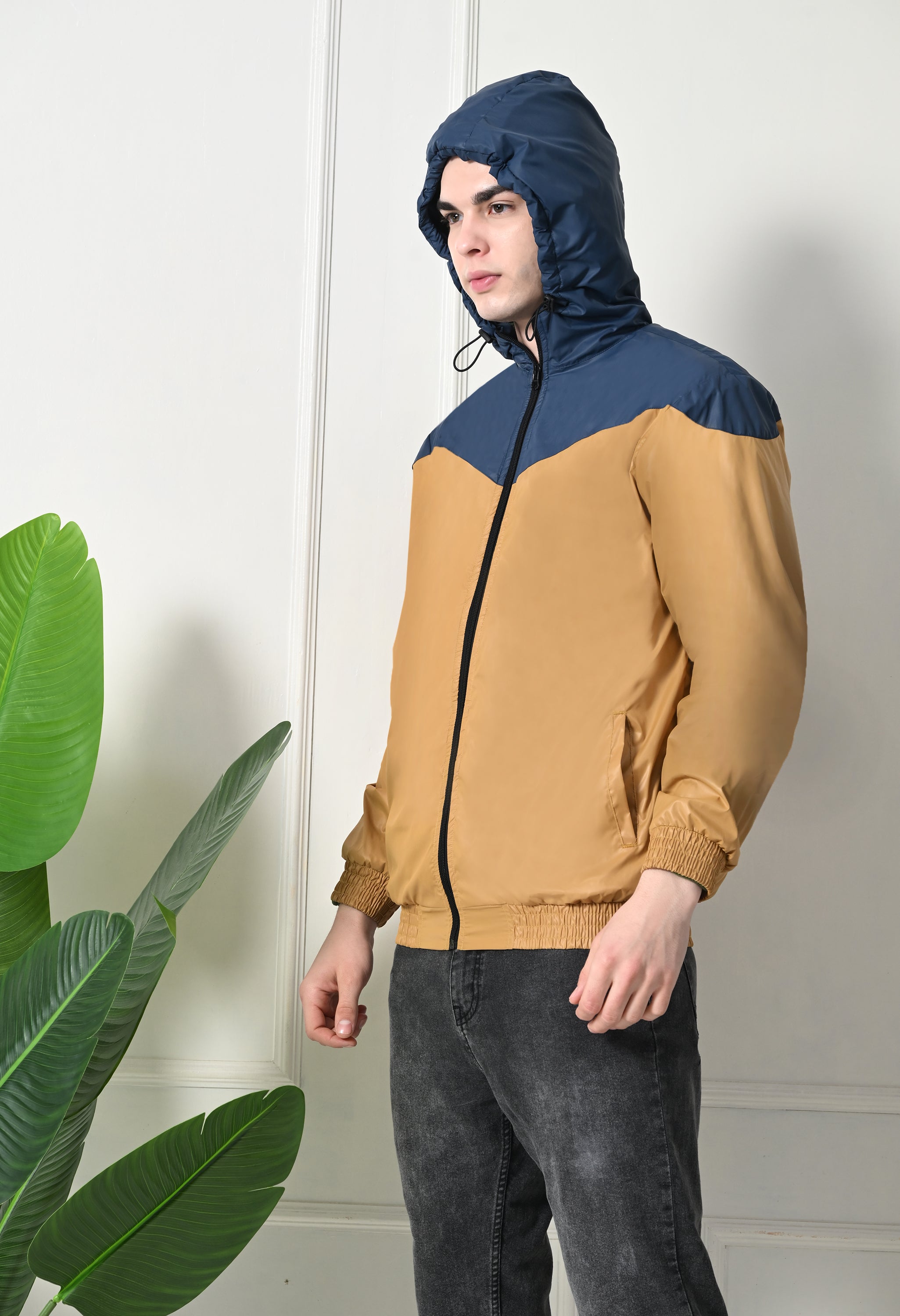 Tempest Windblock Fleece Jacket Men - Mustard