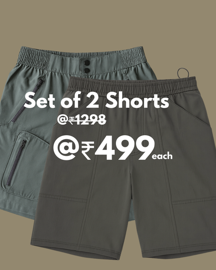 Shorts Combo Pack of 2