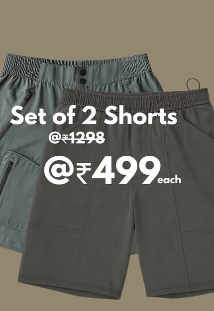 Shorts Combo Pack of 2