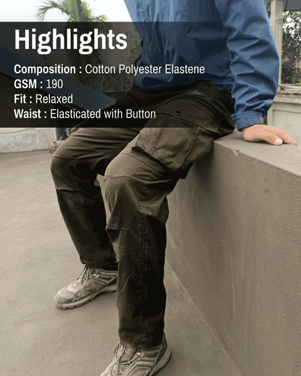 Men's 7-pocket Outdoor Cargo Pants